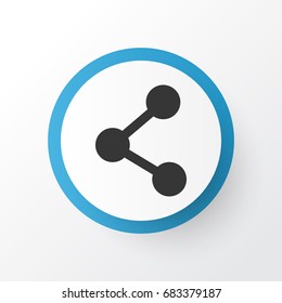 Share Icon Symbol. Premium Quality Isolated Publish Element In Trendy Style.