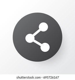 Share Icon Symbol. Premium Quality Isolated Publish Element In Trendy Style.