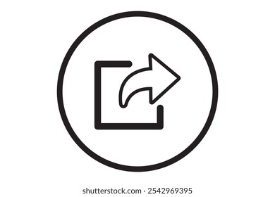 share icon symbol sign vector