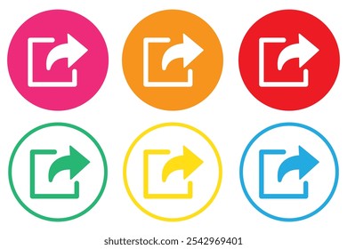 share icon symbol sign vector