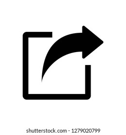 share icon symbol vector