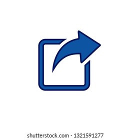 Share icon, Share Symbol vector