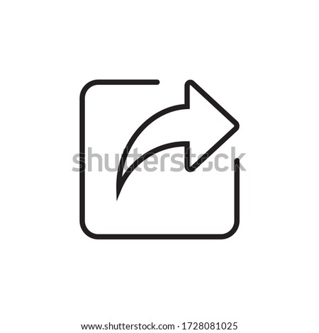 Share icon symbol vector illustration