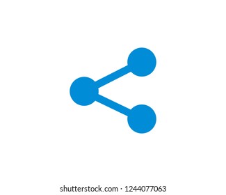 Share icon, Share symbols vector 