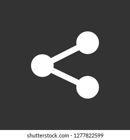Share icon symbols vector