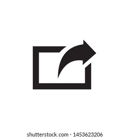 Share icon, Share symbols vector. symbol for web site Computer and mobile vector.