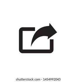 Share icon, Share symbols vector. symbol for web site Computer and mobile vector.