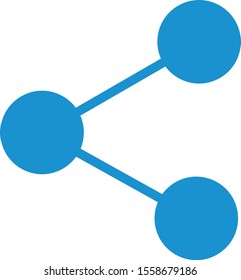Share icon, Share symbols vector . symbol for web site Computer and mobile vector.
