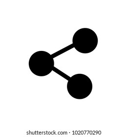 Share icon in trendy flat style isolated on background. Share icon page symbol for your web site design Share icon logo, app, UI. Share icon Vector illustration, EPS10.
