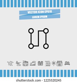 Share icon vector