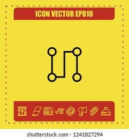 Share icon vector