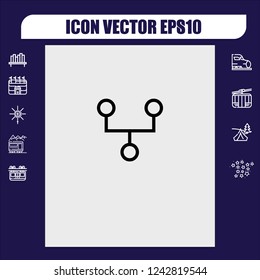 Share icon vector