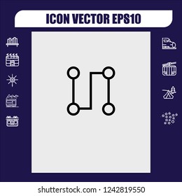 Share icon vector