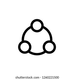 Share icon vector