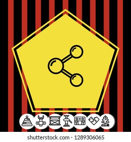 Share icon vector