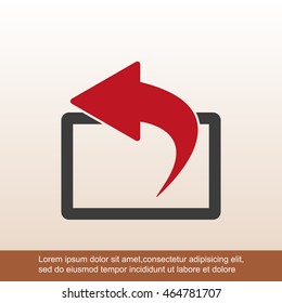 share, icon, vector