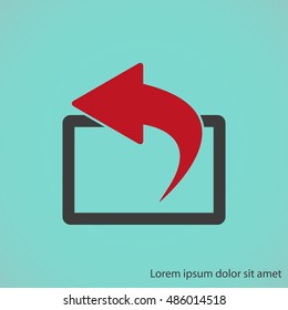 share, icon, vector