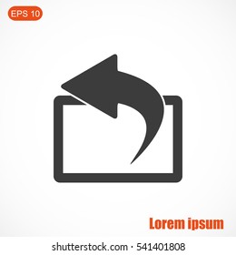 share, icon, vector