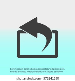share, icon, vector