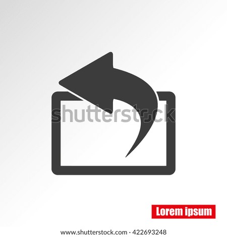 share, icon, vector
