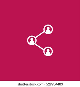 share icon vector, can be used for web and mobile design