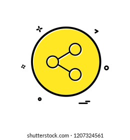 share icon vector design