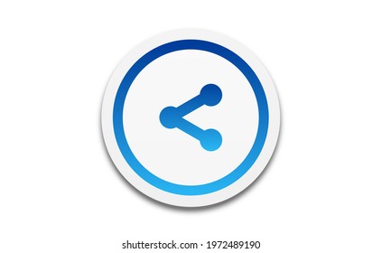 share icon . Vector illustration.