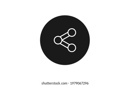 share icon . Vector illustration.