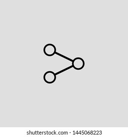 Share icon vector illustration - connection