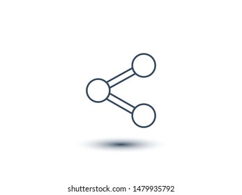 Share icon vector illustration EPS10