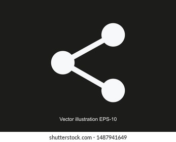Share icon vector illustration EPS10