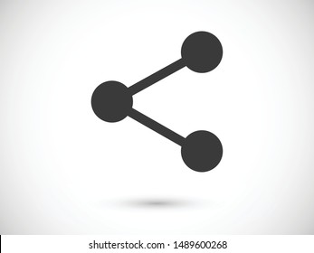 Share icon vector illustration EPS10