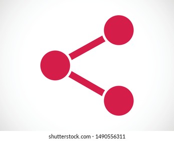 Share icon vector illustration EPS10