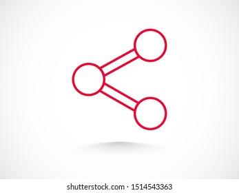 Share icon vector illustration EPS10