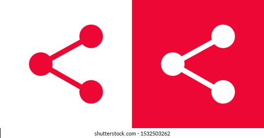 Share icon vector illustration EPS10