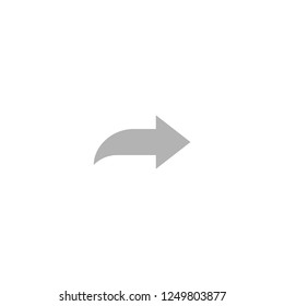 Share icon. Vector illustration Flat design