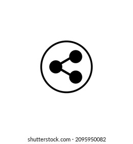 Icono de Compartir. Ilustración vectorial para diseño gráfico, Web, UI, aplicación.