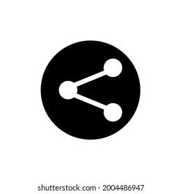 share icon and  Vector illustration isolated on a white background. Premium quality for mobile apps, user interface, presentation, and website. pixel perfect icon