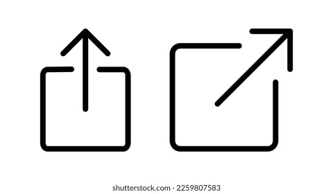 Compartir ilustración vectorial de icono. Símbolo y signo de uso compartido