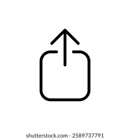 Share icon vector illustration. Sharing sign and symbol