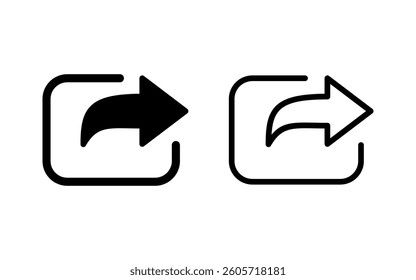 Share icon vector illustration. Sharing sign and symbol