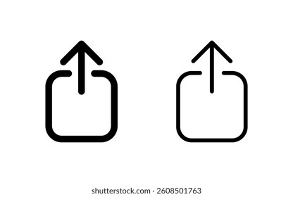 Share icon vector illustration. Sharing sign and symbol