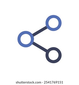 share icon vector illustration style