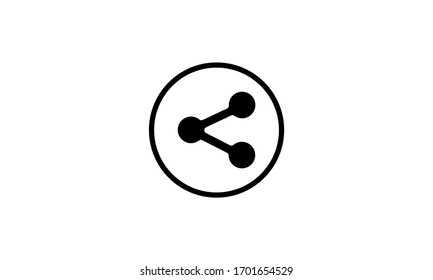 Share icon vector illustration,Social Share buttons icon