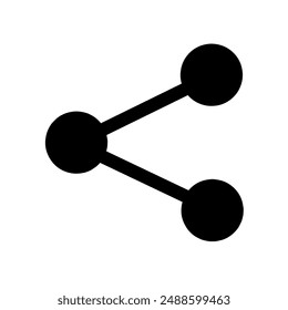 share icon vector on white background