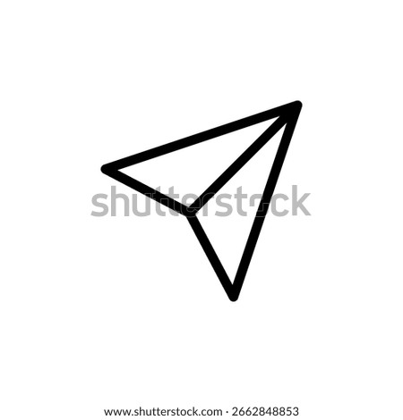 Share icon vector. Send icon.