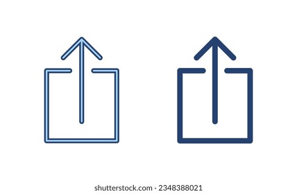 Compartir vector de icono Símbolo y signo de uso compartido
