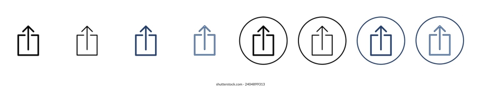 Share icon vector. Sharing sign and symbol