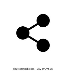 Vector de íconos de Compartir. Compartir signo y símbolo