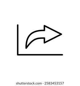 Share icon vector. Sharing sign and symbol